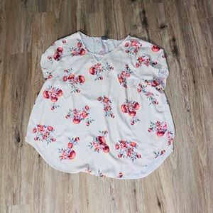 Creme N Roses Top